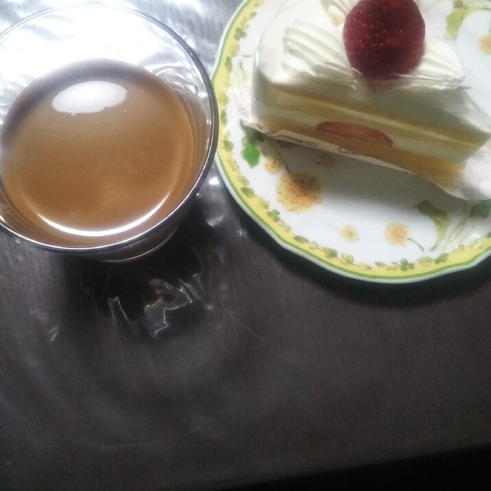 アイスはちみつレモンコーヒー&ケーキセット